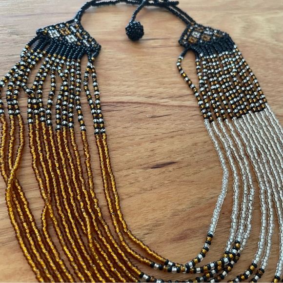 Beaded Multi-Strand Necklace - Picture 2 of 4